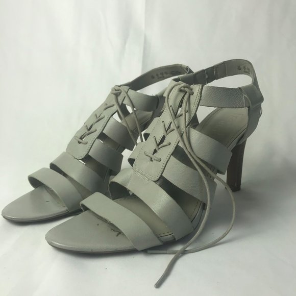 Franco Sarto Grey leather Heels - Picture 2 of 6